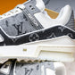 Louis Vuittоп Trainer Low 'Double Denim Monogram Grey'