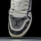 Louis Vuittоп Trainer Low 'Double Denim Monogram Grey'