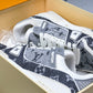 Louis Vuittоп Trainer Low 'Double Denim Monogram Grey'