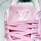 Louis Vuittоп Trainer Low 'Pink Distressed'