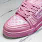 Louis Vuittоп Trainer Low 'Pink Distressed'