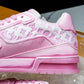 Louis Vuittоп Trainer Low 'Pink Distressed'
