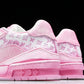 Louis Vuittоп Trainer Low 'Pink Distressed'