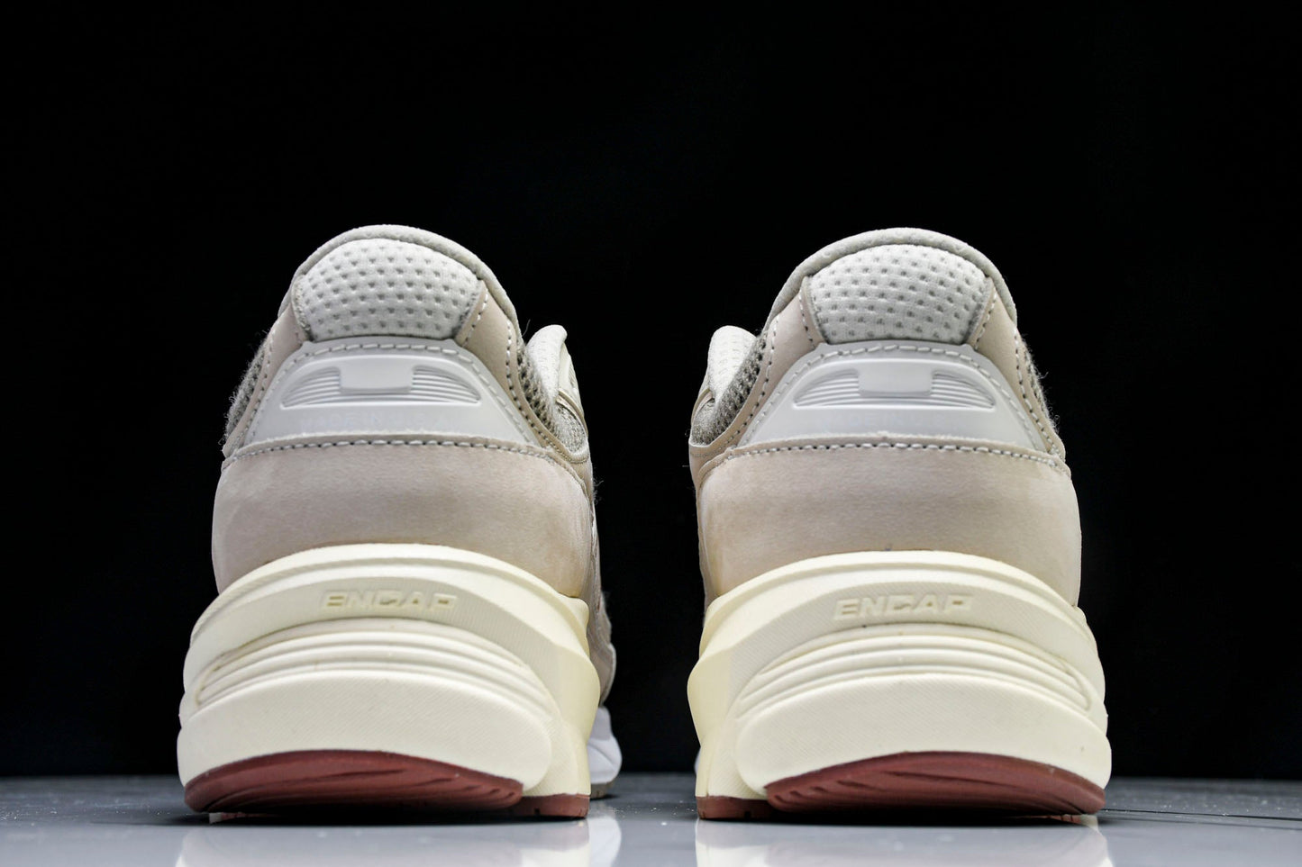 NB 990v6 x Loro Piana 'Raw Cashew'