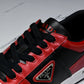 Prada Downtown Sneaker 'Black Red'
