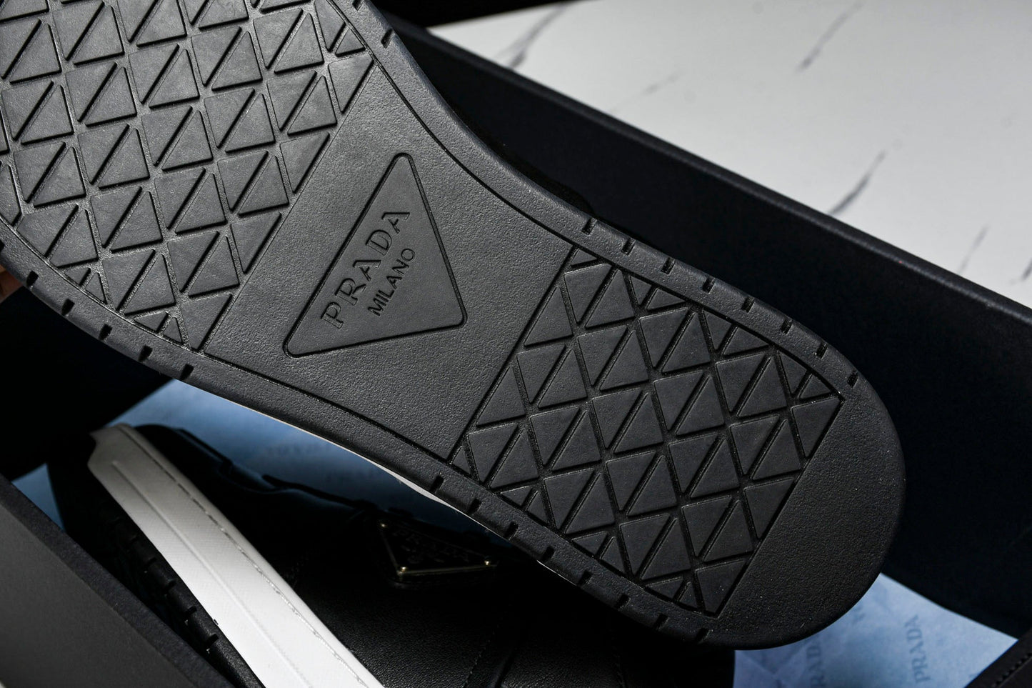 Prada Downtown Sneaker 'Black White' - UK 10 / US 11 / EU 44