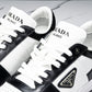 Prada Downtown Sneaker 'White Black'