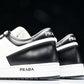 Prada Downtown Sneaker 'White Black'