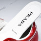 Prada Downtown Sneaker 'White Red'