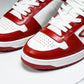 Prada Downtown Sneaker 'White Red'
