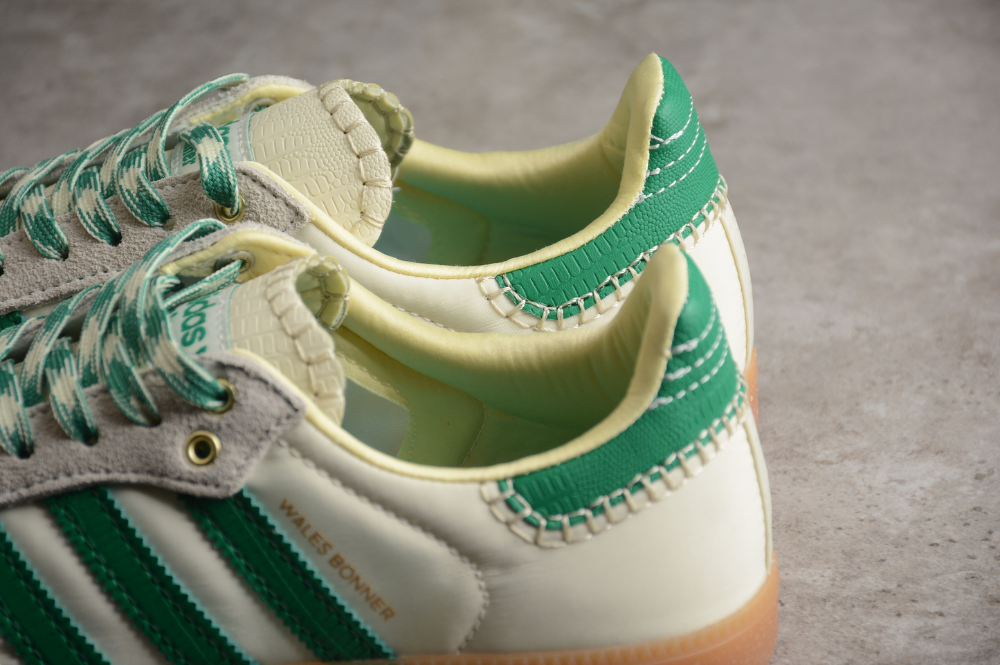 Samba x Wales Bonner Cream Green - UK 10 / US 10.5 / EU 44.5