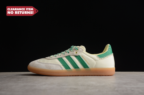 Samba x Wales Bonner Cream Green - UK 8 / US 8.5 / EU 42