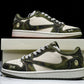 Travis Scott AJ1 Low x BAPE 'Camo' (Custom)