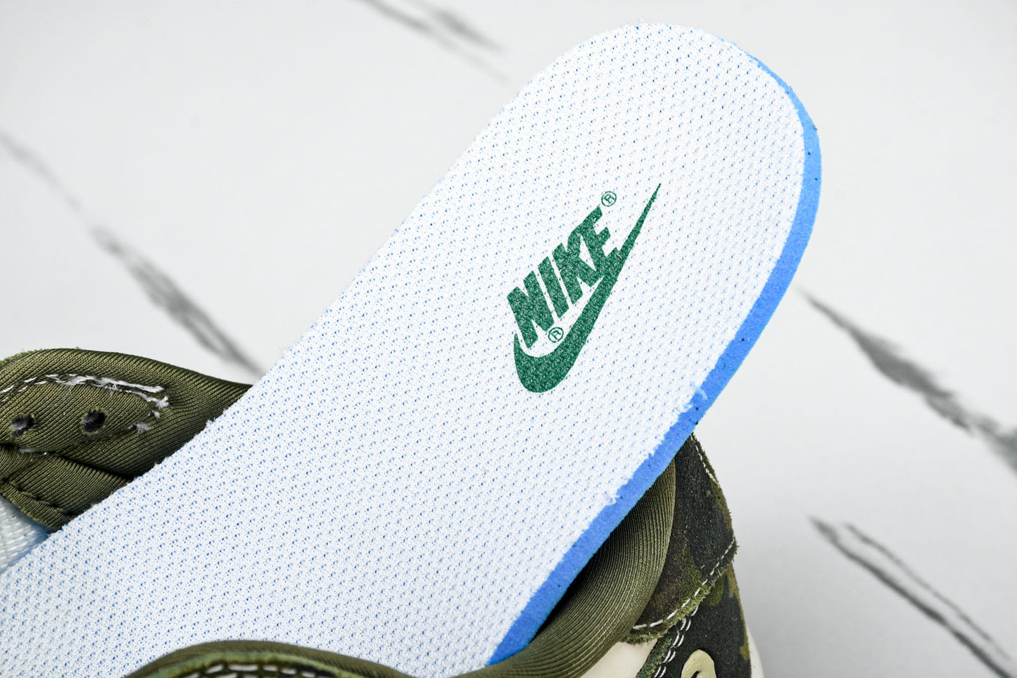 Travis Scott AJ1 Low x BAPE 'Camo' (Custom) - UK 7.5 / US 8.5 / EU 42