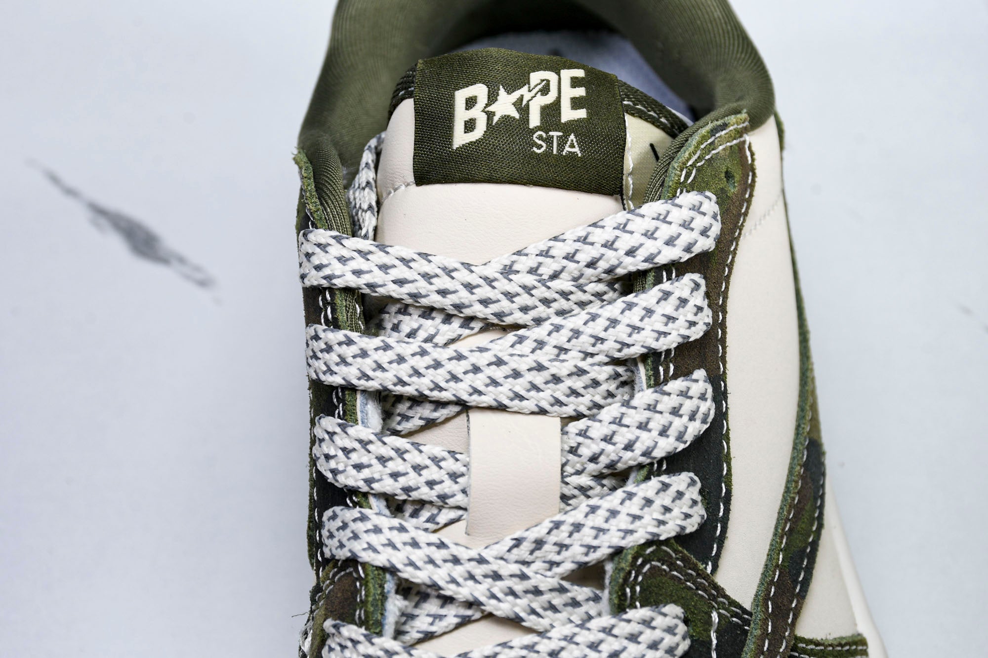 Travis Scott AJ1 Low x BAPE 'Camo' (Custom) - UK 7.5 / US 8.5 / EU 42