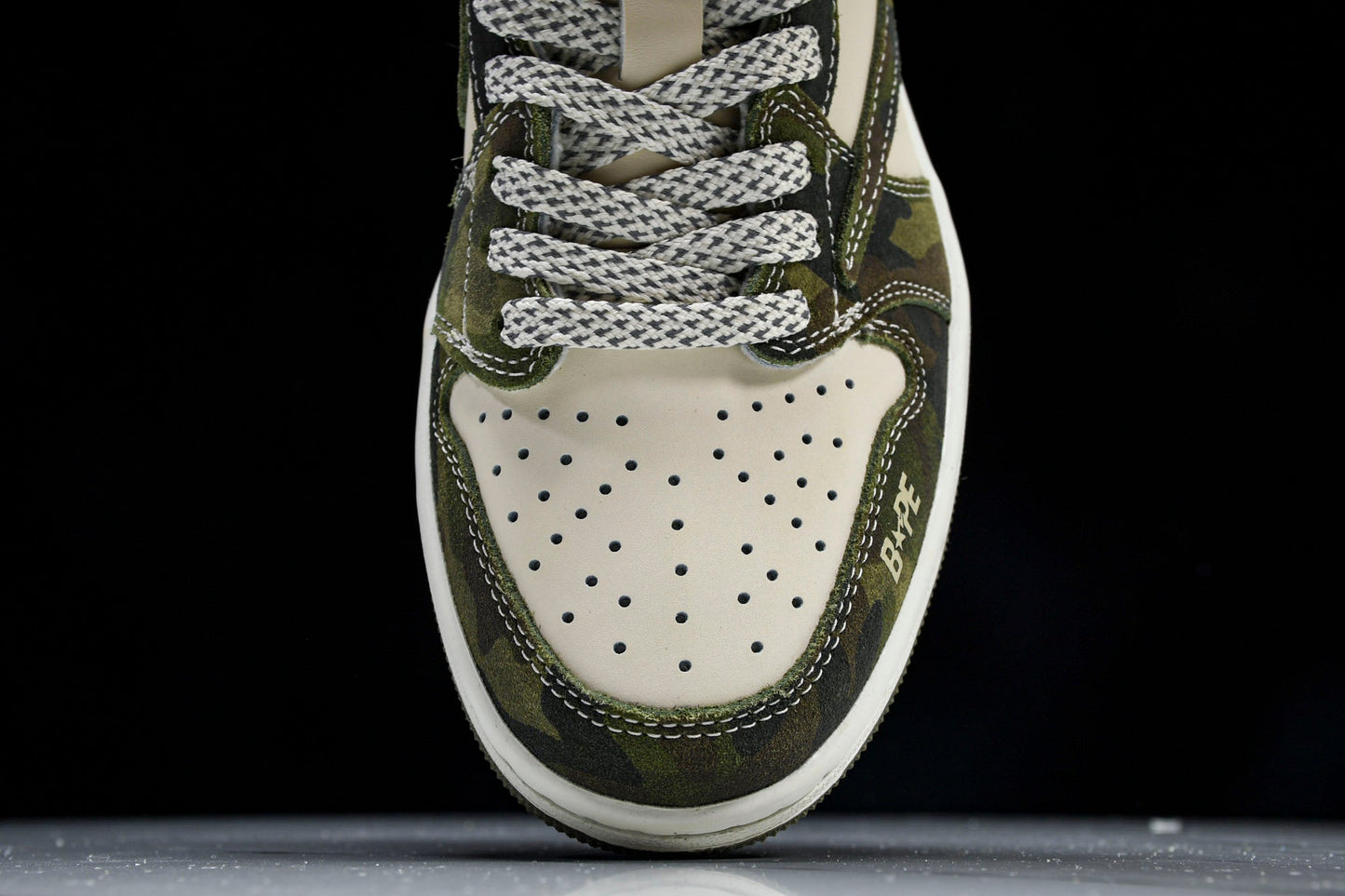 Travis Scott AJ1 Low x BAPE 'Camo' (Custom) - UK 7.5 / US 8.5 / EU 42