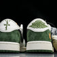 Travis Scott AJ1 Low x BAPE 'Green Black' (Custom)