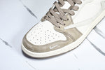 Travis Scott AJ1 Low x Stussy 'Beige' (Custom)