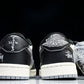 Travis Scott AJ1 Low x Stussy 'Black White Grey' (Custom)