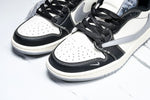 Travis Scott AJ1 Low x Stussy 'Black White Grey' (Custom)