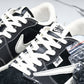Travis Scott AJ1 Low x Stussy 'Black White Gum' (Custom) - UK 7.5 / US 8.5 / EU 42