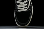 Travis Scott AJ1 Low x Stussy 'Black White Gum' (Custom)