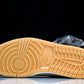 Travis Scott AJ1 Low x Stussy 'Black White Gum' (Custom) - UK 7.5 / US 8.5 / EU 42