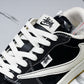 Travis Scott AJ1 Low x Stussy 'Black White Gum' (Custom) - UK 7.5 / US 8.5 / EU 42