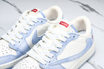 Travis Scott AJ1 Low x Supreme 'Baby Blue' (Custom)