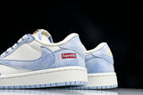 Travis Scott AJ1 Low x Supreme 'Baby Blue' (Custom)