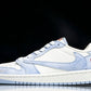 Travis Scott AJ1 Low x Supreme 'Baby Blue' (Custom)