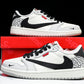 Travis Scott AJ1 Low x Supreme 'Elephant' (Custom)