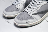 Travis Scott AJ1 Low x Supreme 'Grey' (Custom)