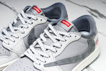 Travis Scott AJ1 Low x Supreme 'Grey' (Custom)