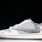 Travis Scott AJ1 Low x Supreme 'Grey' (Custom)