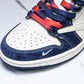 Travis Scott AJ1 Low x Supreme 'Red Navy' (Custom)