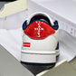 Travis Scott AJ1 Low x Supreme 'Red Navy' (Custom)