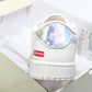 Travis Scott AJ1 Low x Supreme 'Silver White' (Custom)
