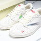 Travis Scott AJ1 Low x Supreme 'Silver White' (Custom)