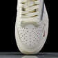 Travis Scott AJ1 Low x Supreme 'Silver White' (Custom)
