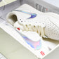 Travis Scott AJ1 Low x Supreme 'Silver White' (Custom)