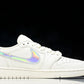 Travis Scott AJ1 Low x Supreme 'Silver White' (Custom)