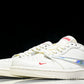 Travis Scott AJ1 Low x Supreme 'Silver White' (Custom)