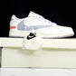 Travis Scott AJ1 Low x Supreme 'White Grey' (Custom)