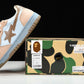 A Bathing Ape Bape Court Sta ‘Beige Blue’