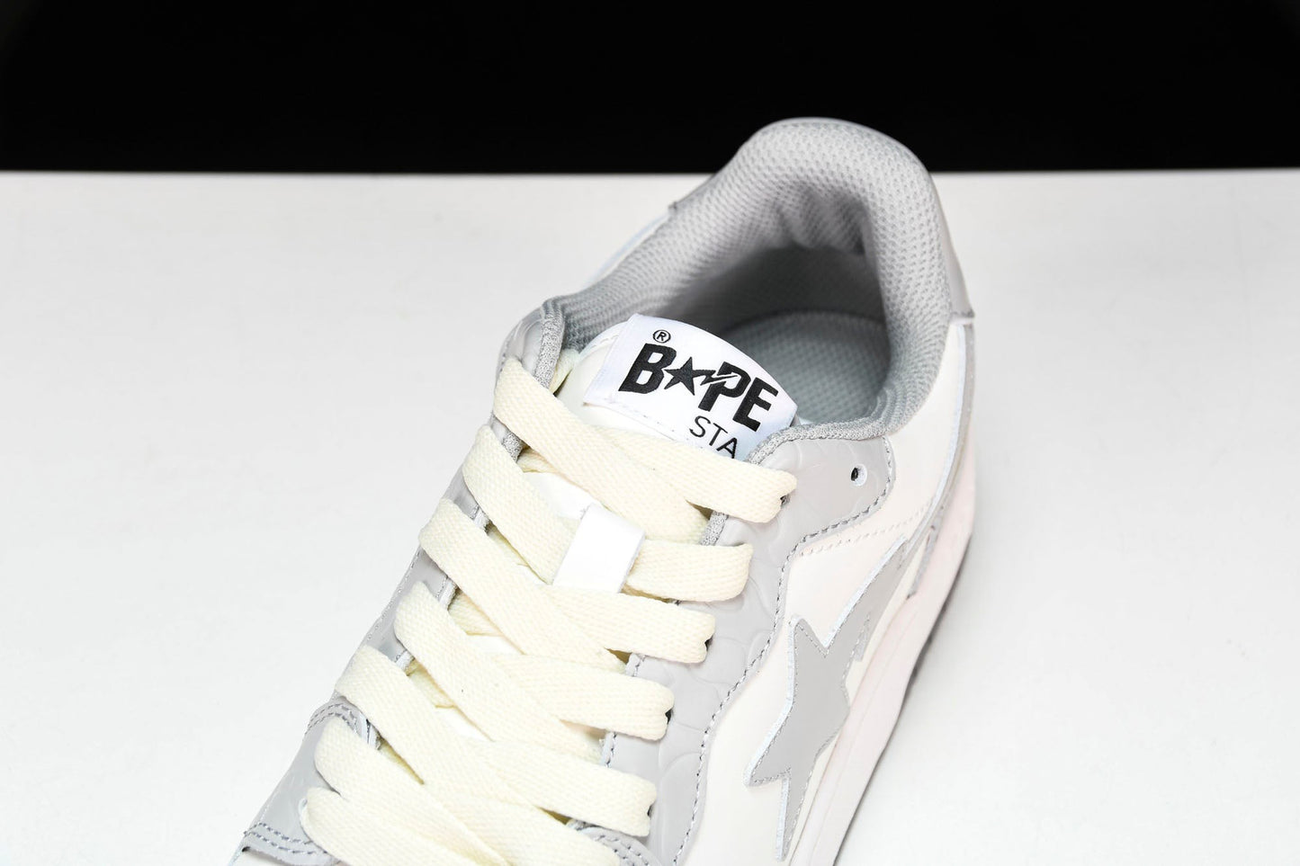A Bathing Ape Bape Court Sta ‘Light Grey Cream’