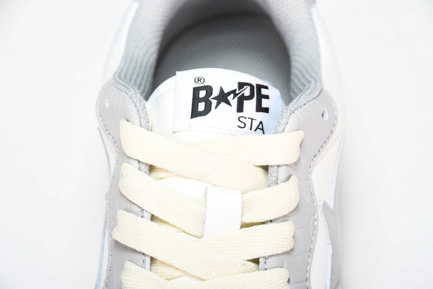 A Bathing Ape Bape Court Sta ‘Light Grey Cream’