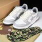 A Bathing Ape Bape Court Sta ‘Light Grey Cream’