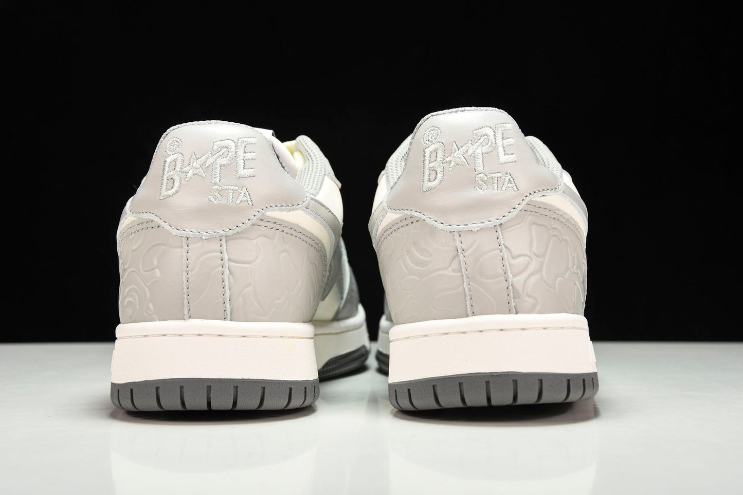 A Bathing Ape Bape Court Sta ‘Light Grey Cream’