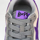 A Bathing Ape Bape Court Sta ‘Mist Grey Royal Purple’